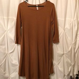 Dark copper tunic